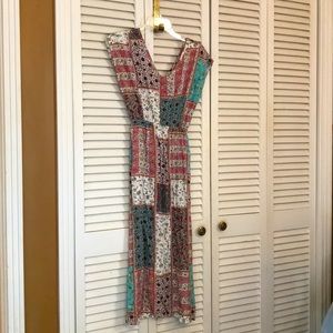 Bohemian style maxi dress